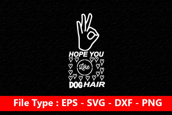 Hope You Like Dog Hair Doormat Design